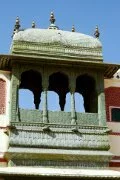balcony at green gate Photographs