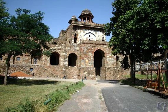 talaqi darwaza interior Old Fort, New Delhi