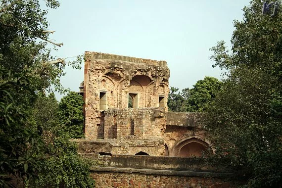 arab serai gate interior1 Humayuns Tomb, New Delhi