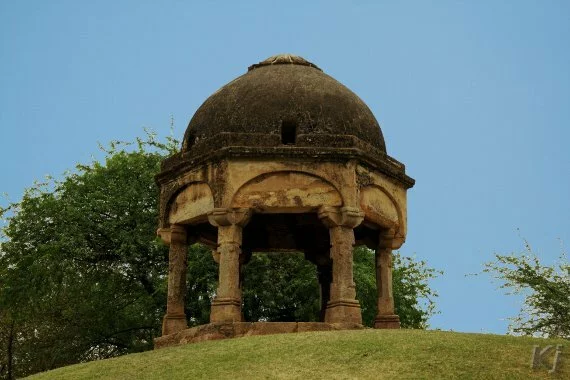 metcalfes canopy a closer view Mehrauli Archaeological Park, New Delhi