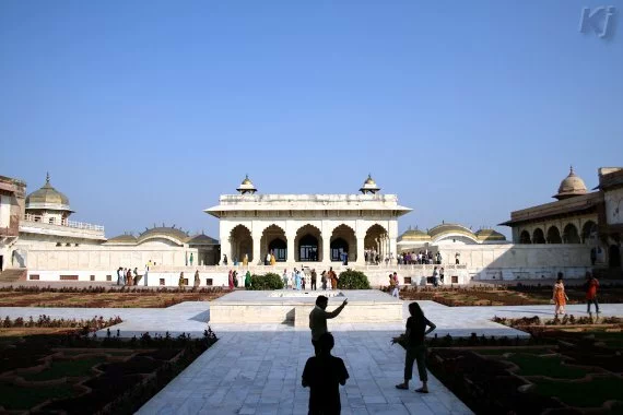 Ikhas mahal and angoori bagh Agra Fort, Agra