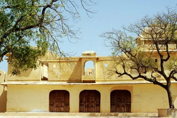 building Nahargarh Fort, Jaipur