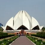 lotus temple Top tourist places in Delhi